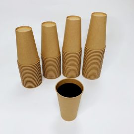 Kraft Paper Soup Cup for Hot/Cold Beverage