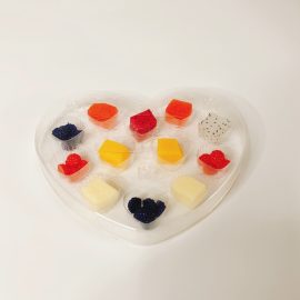 PLA Heart Shape Chocolate Tray