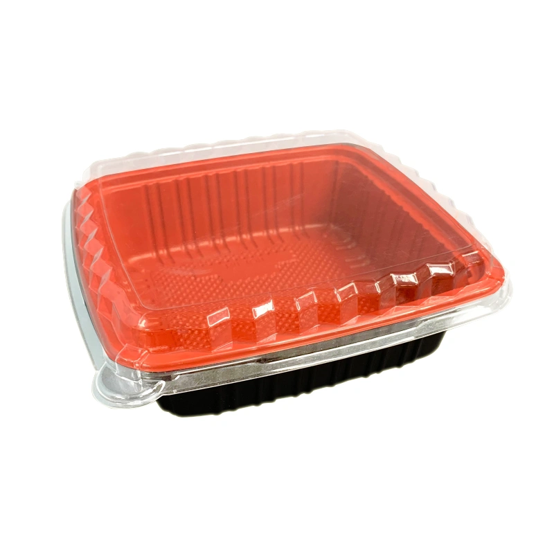 Plastic To Go Food Containers with OPS Lids