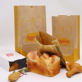 Kraft Takeout Packaging Bag