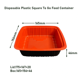 To Go Food Containers Custom Plastic Box Manufacturers