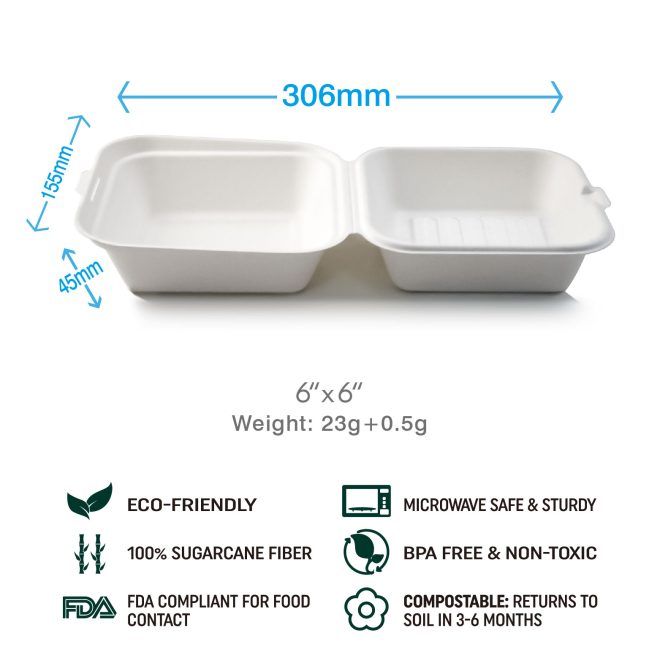 Bagasse Burger Box_23