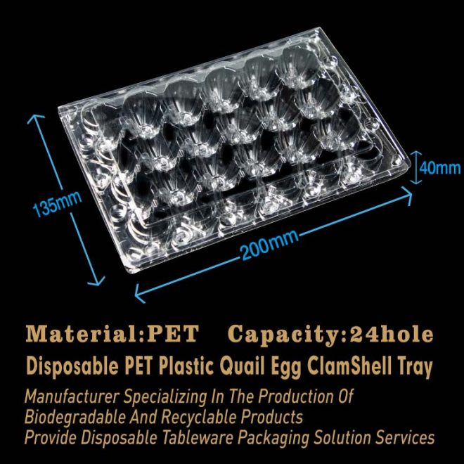 PET Plastic Quail Egg Tray-15