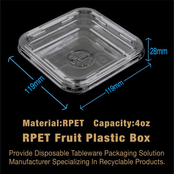 RPET Fruit Plastic Box-03