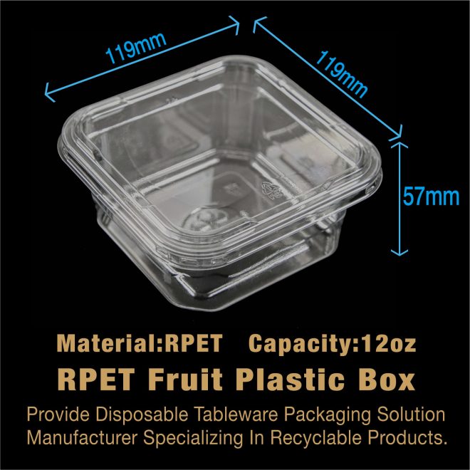 RPET Fruit Plastic Box-13