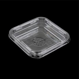 4-oZ Wholesale Custom Recyclable Clear RPET Fruit Plastic Box