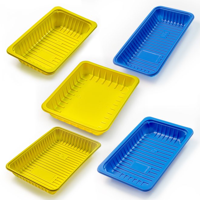 plastic meat trays