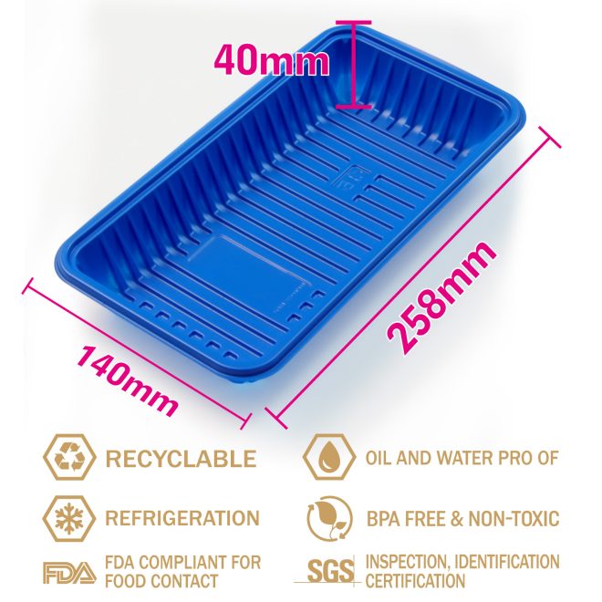 plastic meat trays