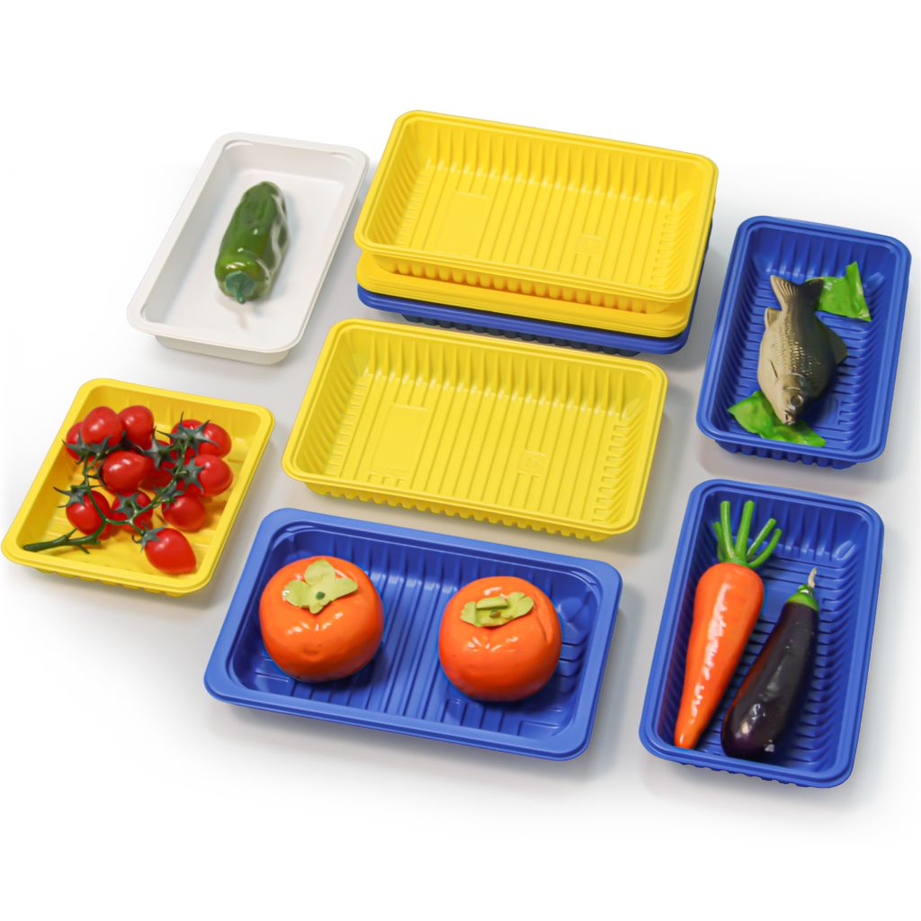 plastic meat trays