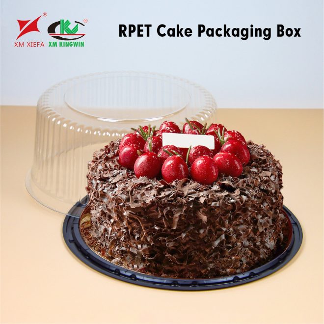 plastic cake box