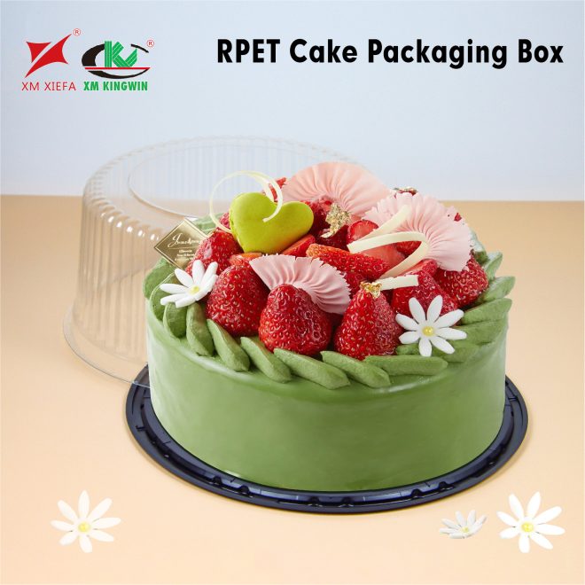 plastic cake box