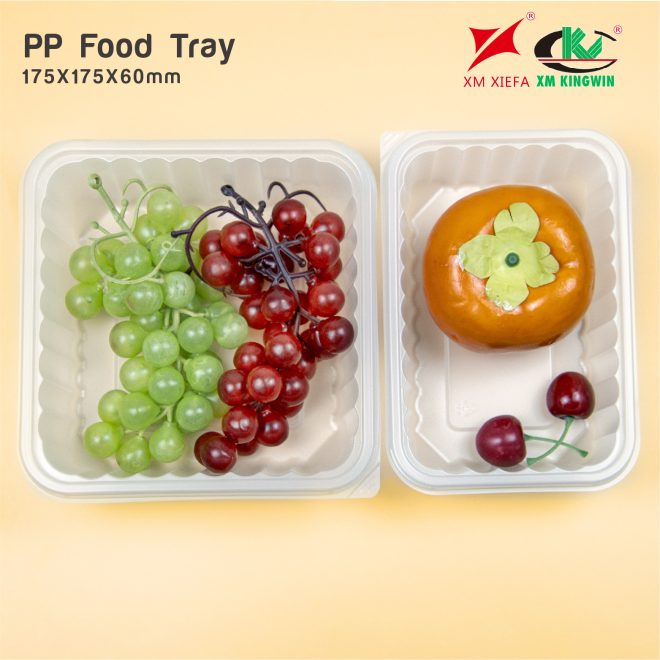 pp plastic food tray