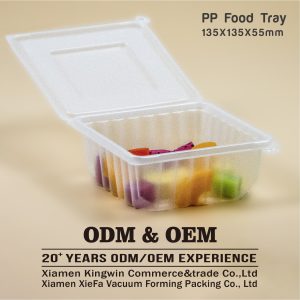 pp plastic food tray