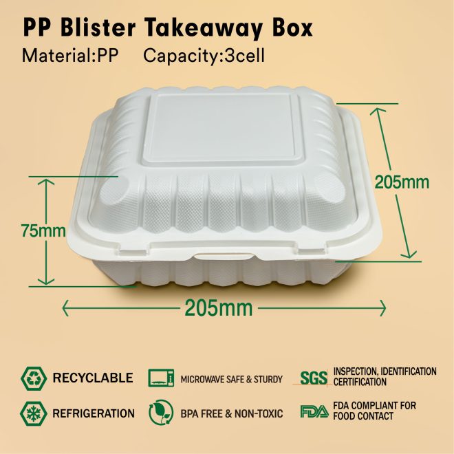 PP lunch box