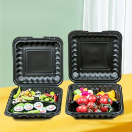 Microwave Disposable Clamshell PP Lunch Box